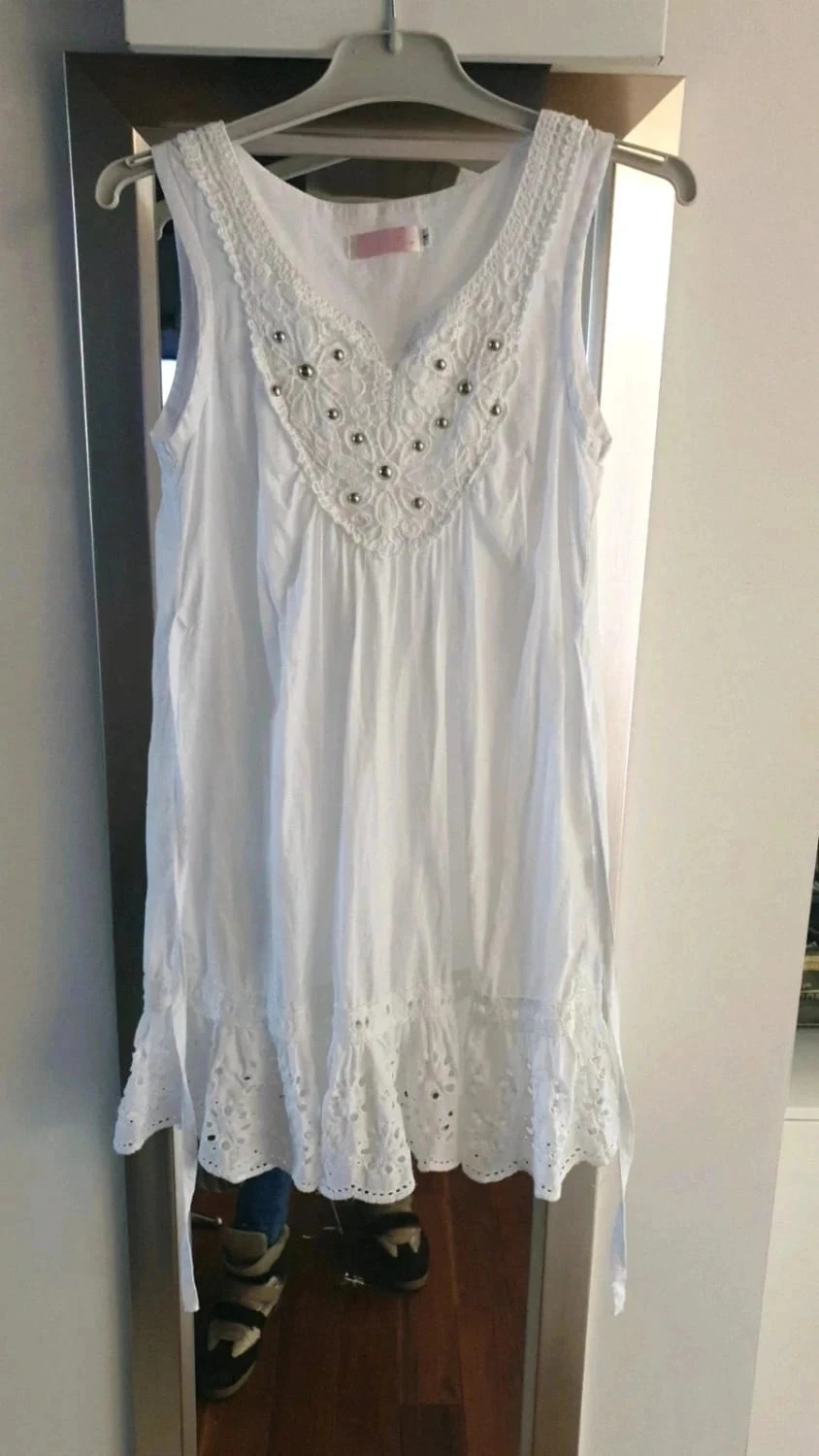 White lace dress for 4 years old – photo 7